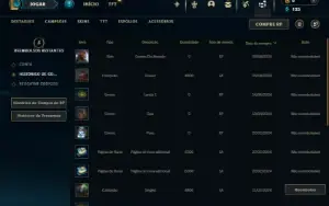 Esmeralda 3 com 22 Champs e 3 Skins + 3 Espolios