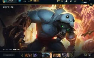 Unranked com TODOS os champs e 545 Skins ( Nivel 1000 )