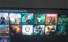 Conta xbox com varios jogos