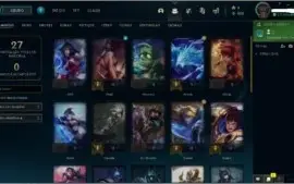 CONTA PLATINA 4 29 CHAMPS 1 SKIN