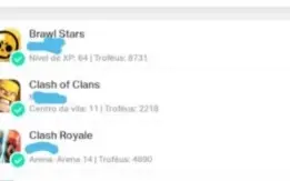 CV 11 RECENTE, COM CONTAS DO CLASH ROYALE E DO BRAWL STARS