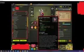 Xell lvl 200 lvl 60 omega 90mk  em recur banco.