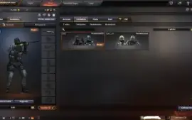 Conta Crossfire AL Barrinha de Ouro com algumas armas de zp
