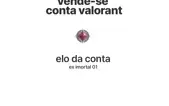 Conta Valorant Imortal 1 com R$2000 em skins