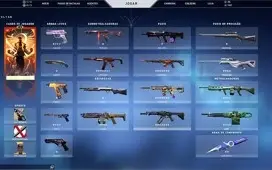 CONTA VALORANT ASCENDENTE MMR BOM+ SKINS