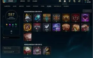 Vendo conta - Platina 3 LOL - Platina 1 Valorant