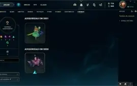 Conta LoL com muitas Skins