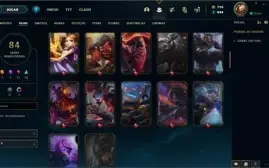 Conta LoL com muitas Skins