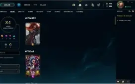 Conta LoL com muitas Skins