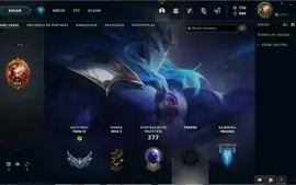 Conta LoL com muitas Skins
