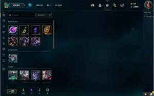 CONTA DIAMANTE 1 11 PDL 46 CHAMPIONS / 17 SKINS LVL 86