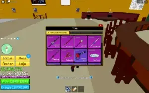 Contas Blox Fruits