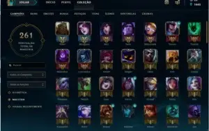 Conta diamante lvl 114
