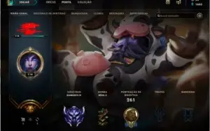 Conta diamante lvl 114