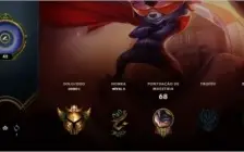 CONTA DE LOL PLATINA 4 MMR ALTO