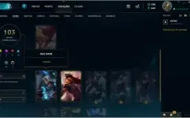 CONTA LOL/SEASON 2/ALL CHAMPS/100+ SKINS(PAX SIVIR e +)/OURO
