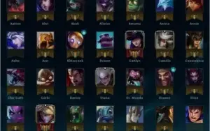 Vendo conta de lol platina com email
