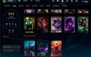 Conta lol ex Desafiante de 2011 com kayle Juíza