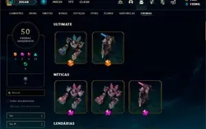 Conta lol ex Desafiante de 2011 com kayle Juíza