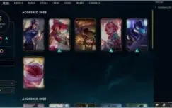 Conta de lol Gold 4 25 Skins
