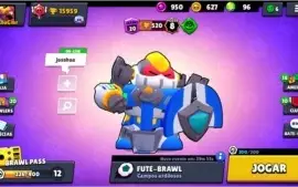 BRAWL STARS CONTA RARA 2 PASSES