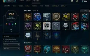 league of legends | 68skins 2ultimates | 95 champs +7kEA
