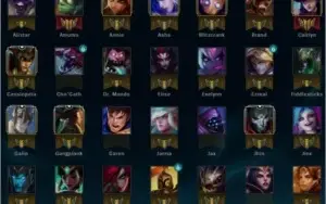 Conta LoL Platina Vários Champions !