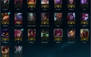 Conta LoL Platina Vários Champions !