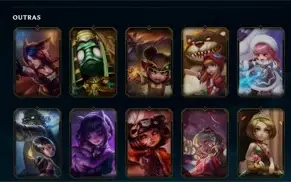 CONTA LEAGUE OF LEGENDS COM 93 SKINS E120 CAMPEÕES UNRANKED