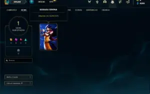Conta bronze 1 com 27 Champs e 1 Skin + 3 Fragmentos