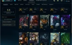 Conta de League of Legends prata 4 boa par smurf com mmr bom