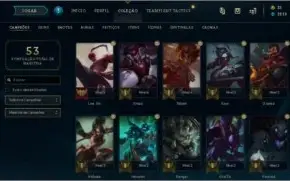 Conta de League of Legends prata 4 boa par smurf com mmr bom