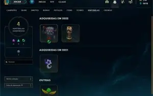 CONTA MESTRE LOL