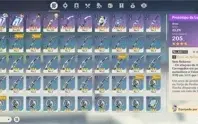 Conta Ar16 com Nahida + Childe + Zhongli + Ganyu