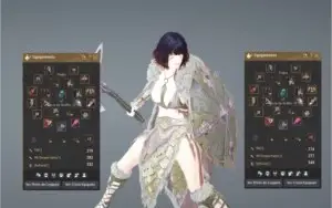Black desert GUARDIAN PA 282 KUTTUM FULL ARMAS PEN