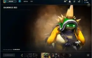 Conta lv 1 com Rammus Rei (RARA) no servidor BR