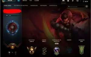 CONTA LOL, GOLD 3, 176 SKINS, TODOS OS CAMPEÕES