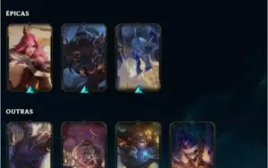 CONTA LEAGUE OF LEGENDS | LEVEL 46 | 32 CHAMP | 8 SKINS |