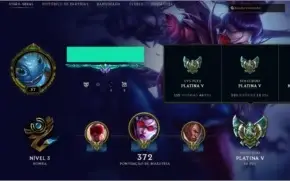 CONTA PLATINA, 93 CAMPEÕES E 24 SKINS