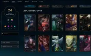 CONTA PLATINA, 93 CAMPEÕES E 24 SKINS