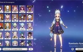 Genshin Impact Account ⭐ Ayaka + Cortadora da neblina ⭐