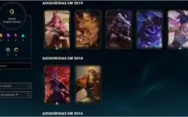 Conta LoL Platina 1, 47 campeões