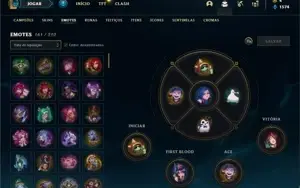 Conta Ouro 4 com TODOS os champs e 360 Skins + 46 Cromas