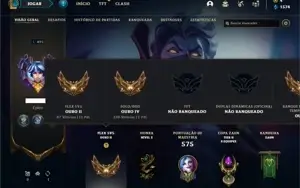 Conta Ouro 4 com TODOS os champs e 360 Skins + 46 Cromas