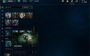 Conta Ouro 4 com TODOS os champs e 360 Skins + 46 Cromas