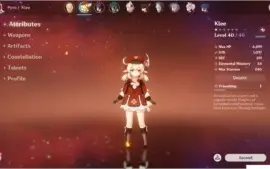 ✨⭐ [NA] AR 25 Klee + Contos de Dodoco - Razor e Beidou ⭐✨