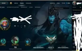 CONTA LOL PRATA II // 8 SKINS // 27 CAMPEÕES. // MMR +