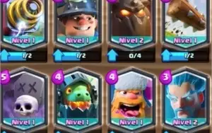 PROMOÇÃO CLASH ROYALE NIVEL 10 - 8 LENDARIAS 3 SENDO NIVEL 2