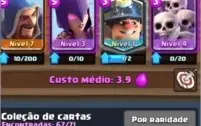 PROMOÇÃO CLASH ROYALE NIVEL 10 - 8 LENDARIAS 3 SENDO NIVEL 2