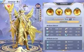 Saint Seiya - Level 64 - A1- HADES REPAIR - 60000+ DIAMANTES